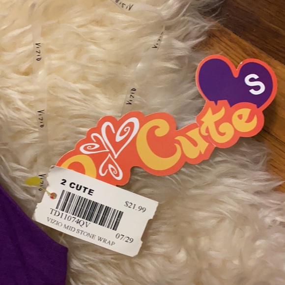 Purple Halter top size Small - Picture 2 of 3